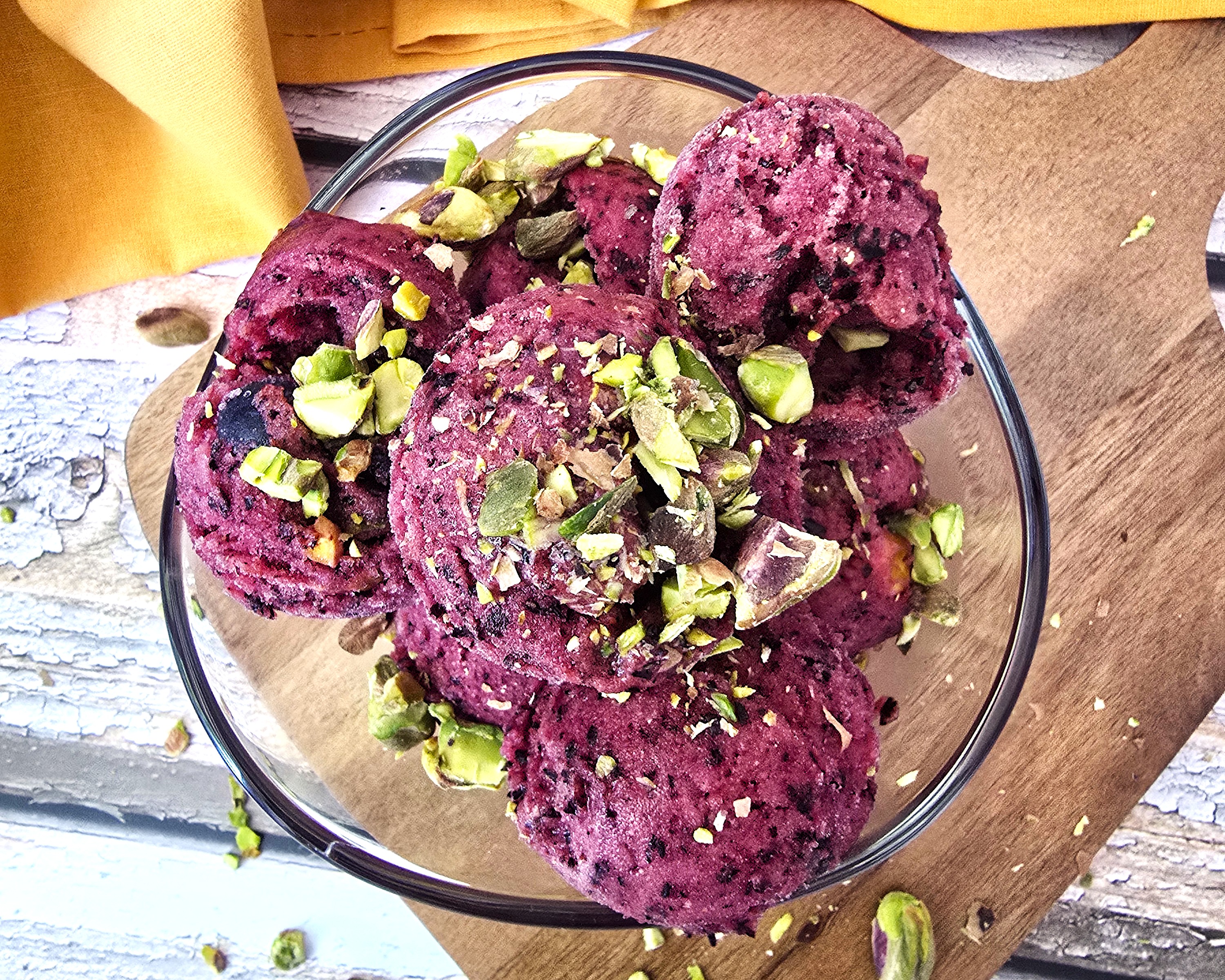 blueberry lemon sorbet